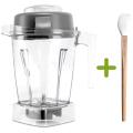 Vitamix Aer Disc Container Classic frontal with Kitchen Clever Spatula 3 cm wide