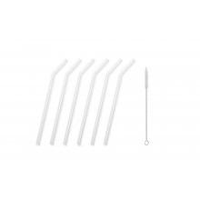 Glass Straws incl. Cleaning Brush