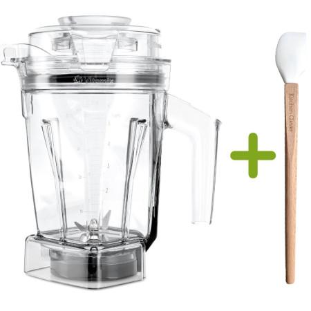Vitamix 1.4-Liter Container Smart front with Kitchen Clever Spatula 3 cm wide