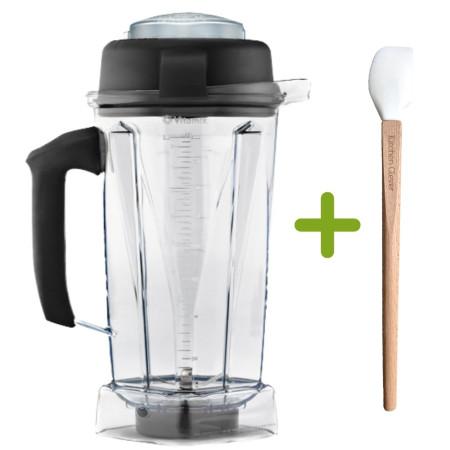 Vitamix 2 Liter Container Classic with Kitchen Clever Spatula 3 cm wide