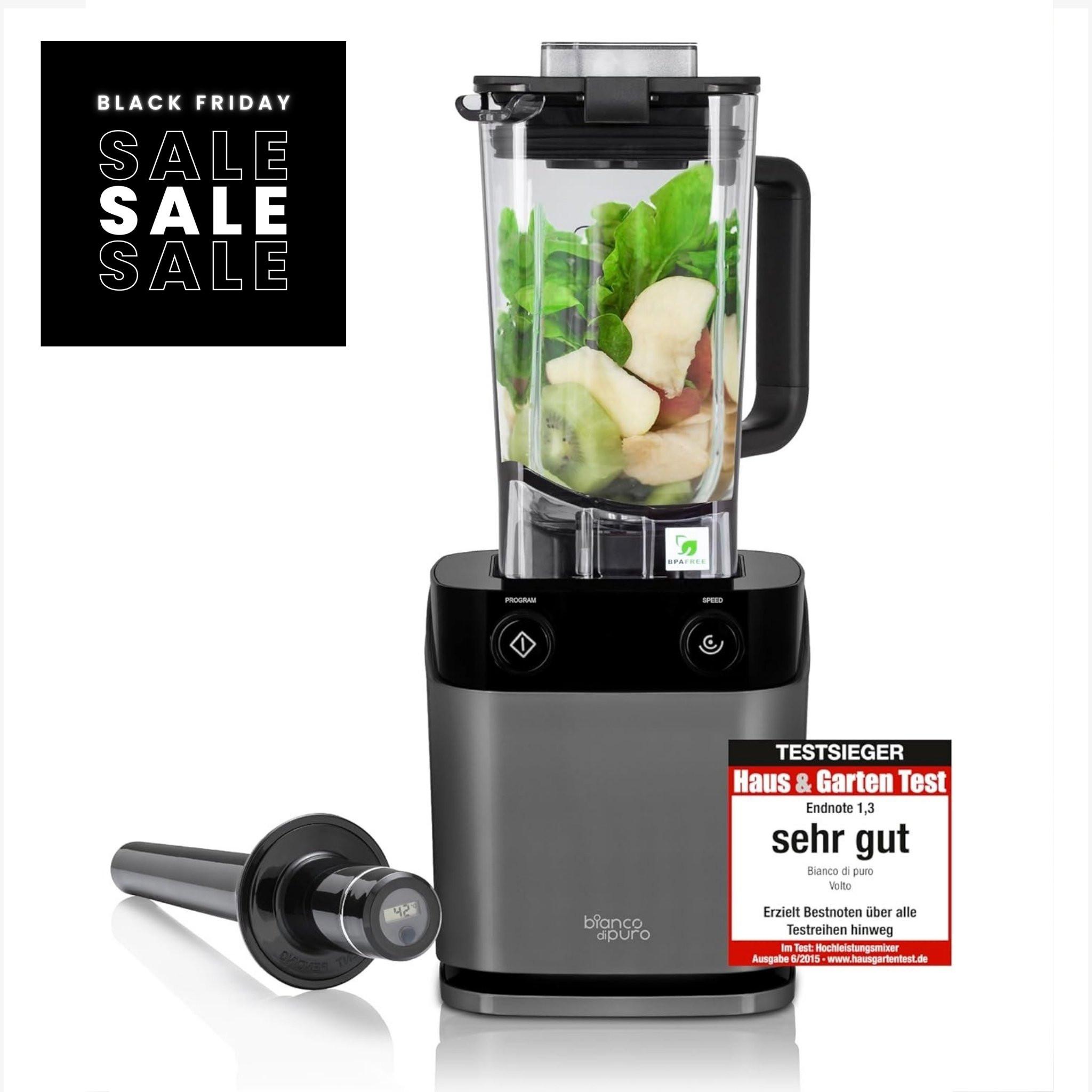 Bianco di Puro high-speed blenders at a glance with 45-day money