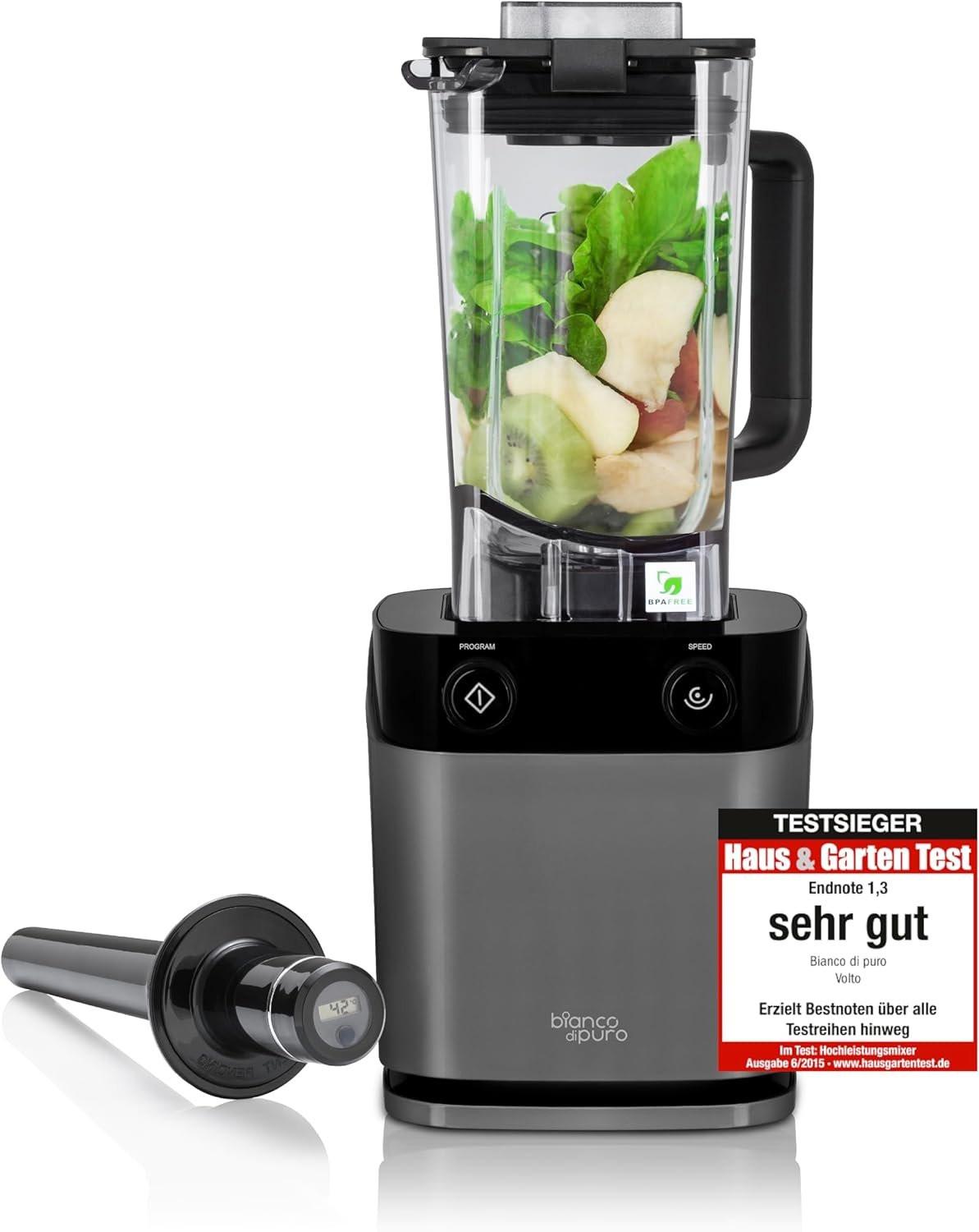 Bianco di Puro high-speed blenders at a glance with 45-day money