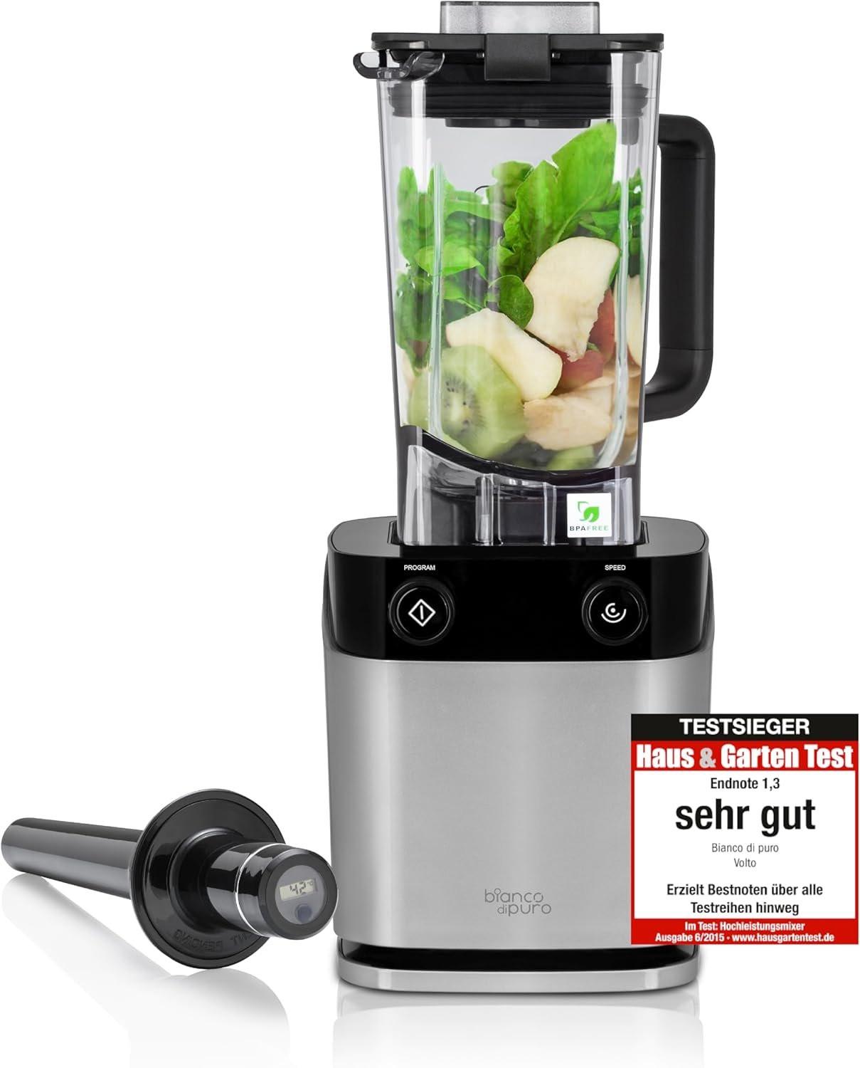 Bianco di Puro high-speed blenders at a glance with 45-day money