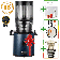 Hurom H-330P deep blue incl. book and icecream strainer