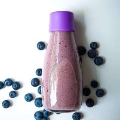 Almond milk recipe blueberry