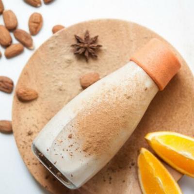 Almond milk recipe Orange Chai