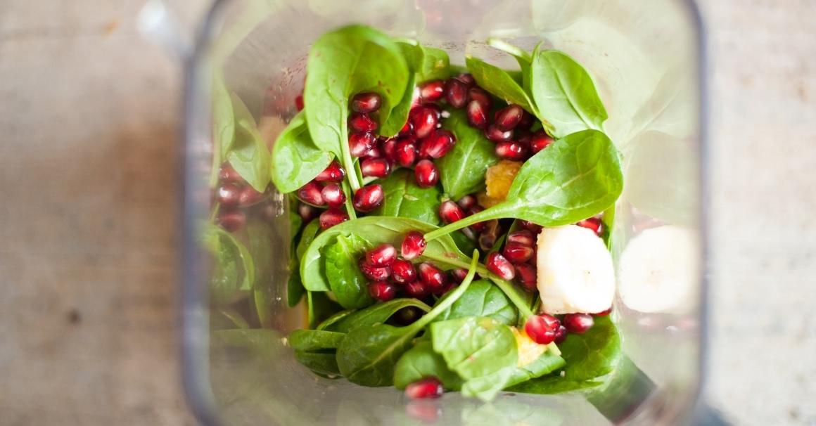 Pomegranate smoothie