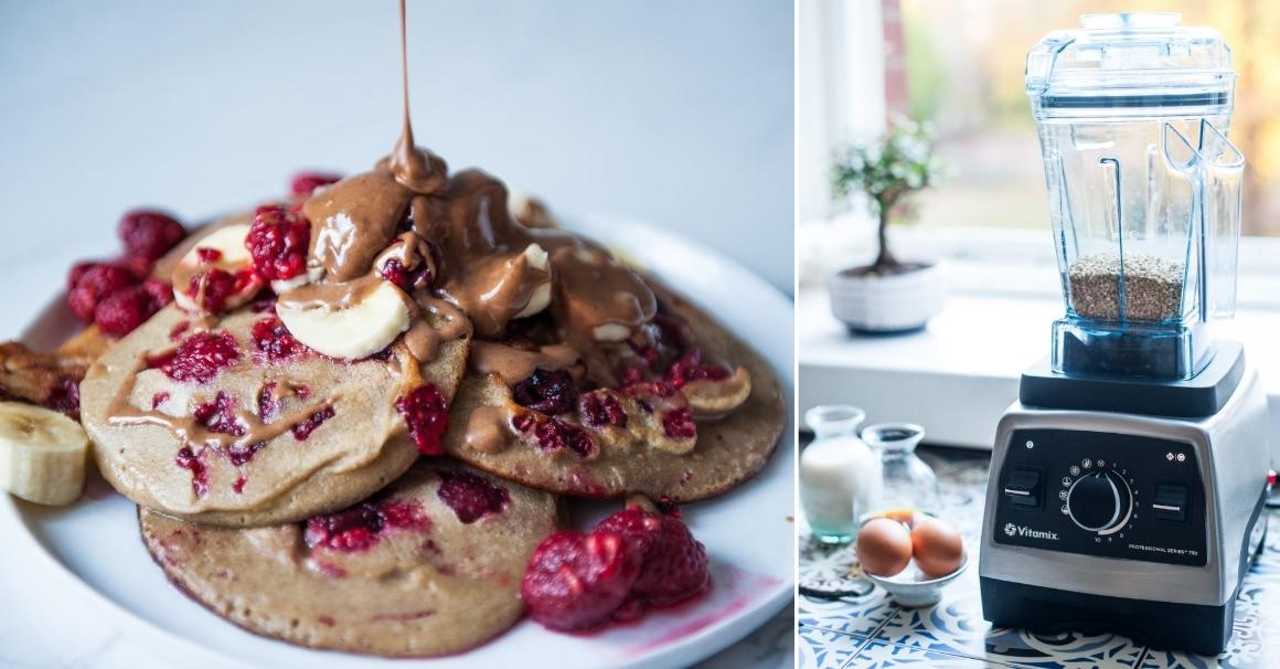 Pancake batter out of your blender