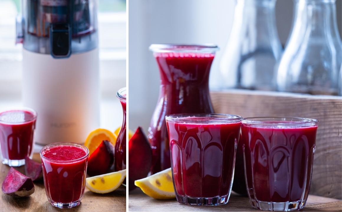 How to make beetroot juice at home