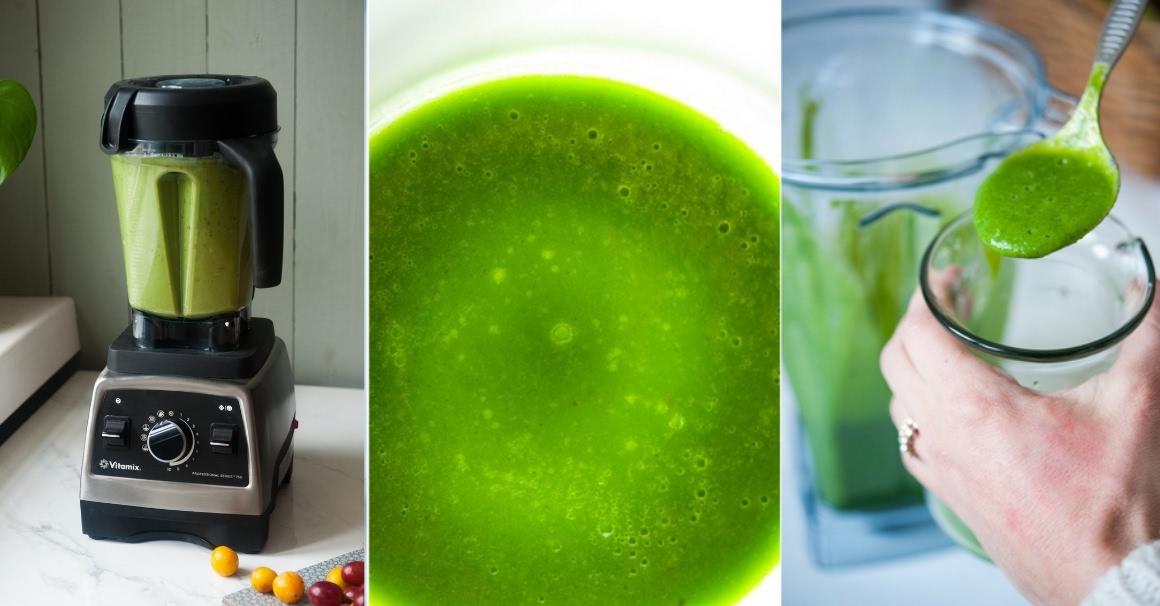 Vitamix Pro 750 in the green smoothies aptitude test