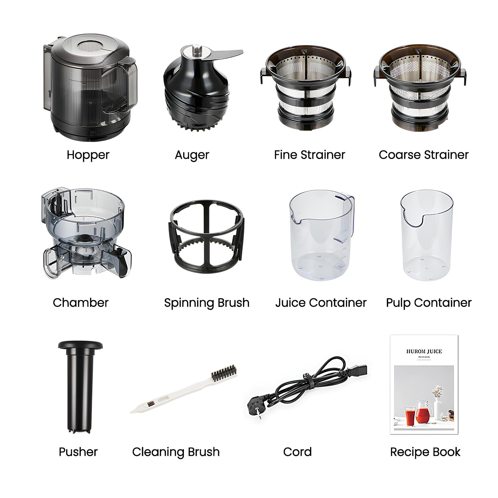 Scope of delivery of the Hurom E50-ST