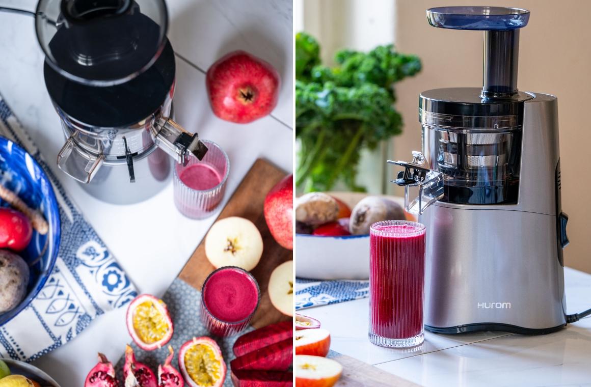 Hurom H-AA - from above and from the side