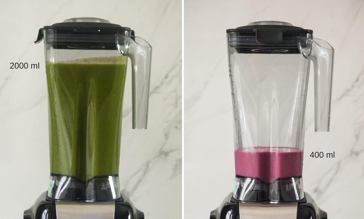 Prepare green smoothies or nicecream with the Wartmann blender